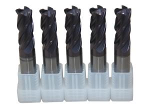 Wholesale 4 Flutes Corner Radius End Mill Cutter For Steel High Performance High Speed from china suppliers