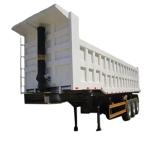 Durable 3/4 Axle 50ton 45 Cbm Rear Dump Truck Tipper Semi Trailer With Heavy