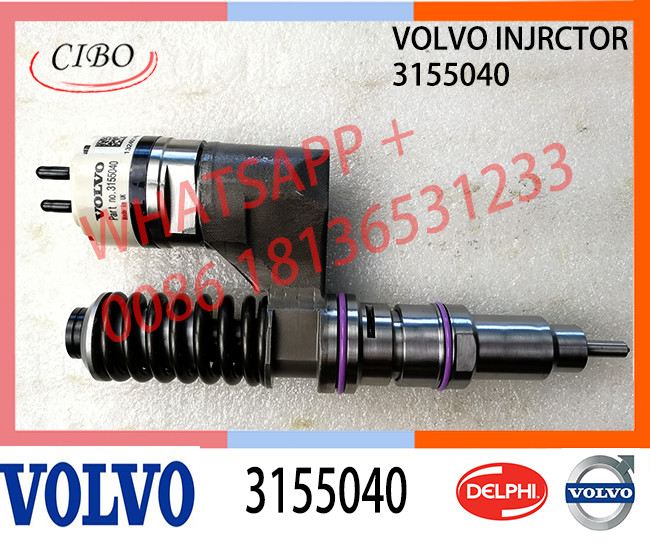 New 3155040 8113409 BEBE4B12001 BEBE4B12004 EUI Electric Unit FH12 FM12 Euro 2 Engine Diesel Fuel Injector For VOL