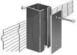 galvanized 358 high security wire fence