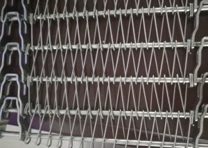 Wholesale 304 Stainless Steel Spiral Conveyor Belt , Mesh Conveyor Belt For Food Cryogenic Cooling from china suppliers