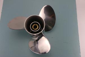 Wholesale Long Life Time Aluminum Boat Propeller , Solid Outboard Boat Propellers from china suppliers