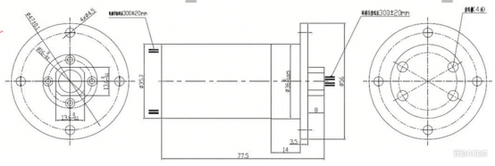 Long Working Life Capsule Slip Ring 100 Million Circle for Radar System