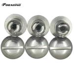 Universal Steel Quarter Turn Dzus Dome Head Buttons Silver Grip .500" for Sprint
