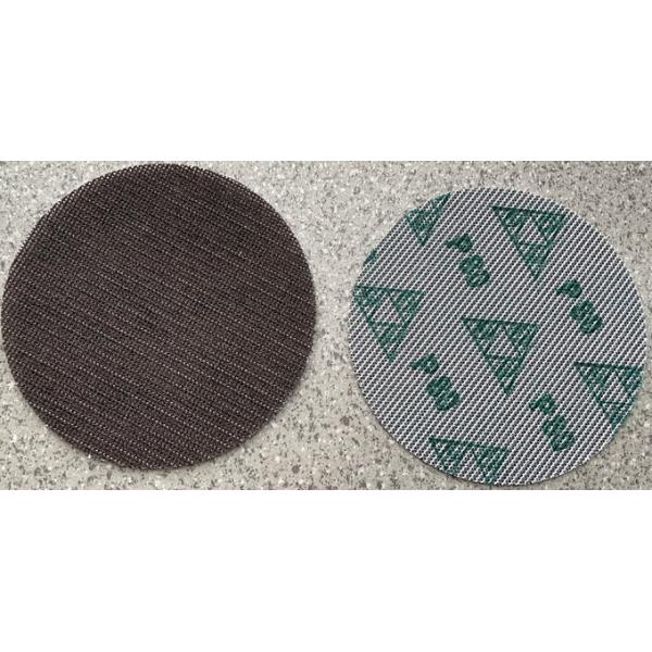 6inch car putty Sanding Discs Hook And Loop film polyester substrate green