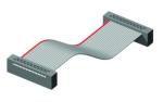 PBT 2.00mm IDC Socket 28AWG Flat Ribbon Cable Assembly