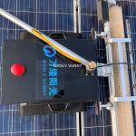 Dry Cleaning/Washing Solar Panels Cleaning Robot Rubber Track