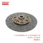 1-31240901-0 1-31240671-0 Clutch Disc 1312409010 1312406710 Suitable for ISUZU