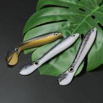 5 Colors 10CM/6g PVC Loach Soft Lures Tail Fish Baits Plastic Fake Bait Fishing
