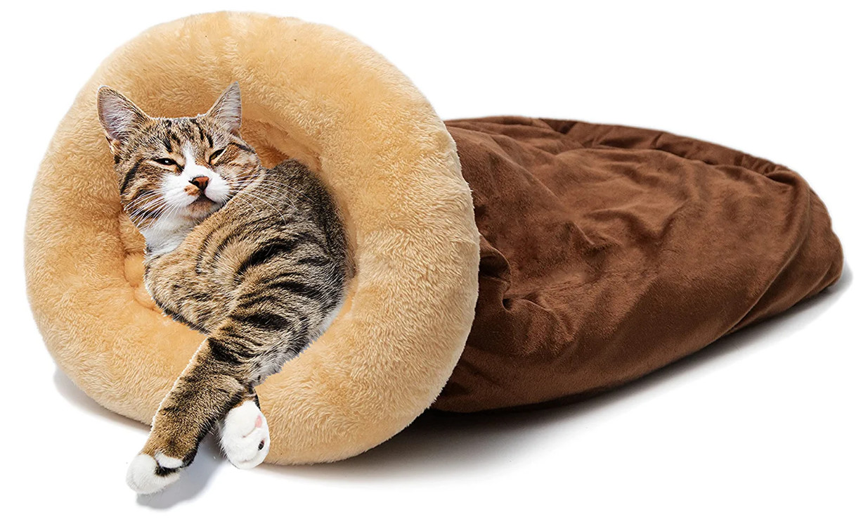 cat bed sleeping bag