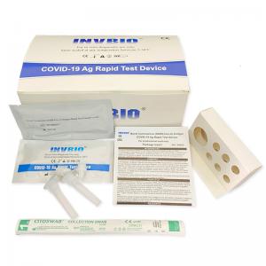 China 95.6% Sensitivity Antigen H Pylori Rapid Test Kit Card Format on sale