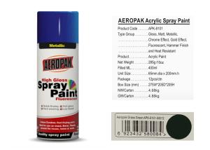 Wholesale AEROPAK with MSDS and SGS certificate grass green color acrylic Spray Paint from china suppliers