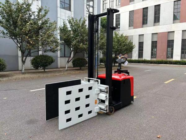 Electric Forlift Truck With Steel Back Clamp Load 200 Kg Non-Standard Height