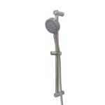 Brushed Solid Steel bathroom Shower Set Rainfall Shower Faucet Wall Mounted