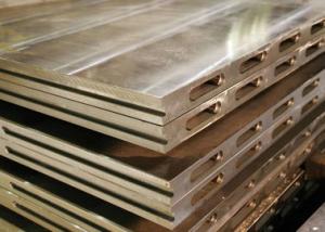Wholesale Smooth Surface 200Mm Steel Laminating Steam Platens High Flatness from china suppliers
