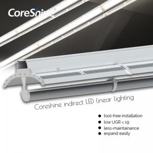China 150lm/W Linear Indirect Lighting 95Ra LED Low Bay Light Fixtures on sale