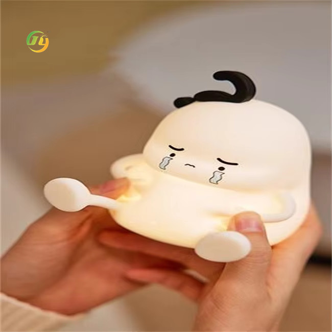 Modern Mini LED Night Table Light Pearl Shape Baby Night Light for Bedroom Home Decor