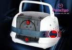 Airline Approved 1.63KG Pet Carrier Cage For Travelling