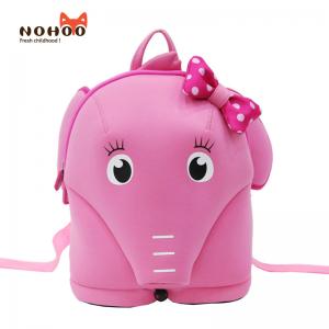 China 3D Cartoon elephant for kids todder boys girls backpack with strap on sale