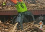 High Strength Steel Universal Skid Steer Hydraulic Log Grapple With 500Lbs Grip