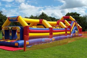 Wholesale Popular Bouncy Obstacle Course Race World Championship With PVC from china suppliers
