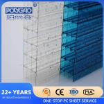 10-year Warranty Uv Coated Best Choice Type Multiwall 20mm Polycarbonate Roofing