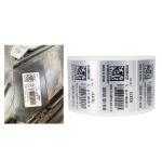 Custom Barcode Label Adhesive Logo Design Car Sticker Printing