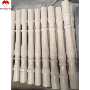 Wholesale Elegant White Onyx Marble Stone Baluster for Stair Decor in North and Latin America from china suppliers