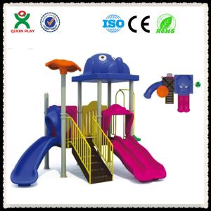 Wholesale LLDPE Plastic Playground Equipment Outdoor Playground Sets QX-055A from china suppliers