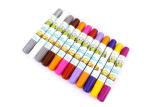 Eco-friendly fancy 24 colors Non-toxic wax crayon set/ 24colors rotating body