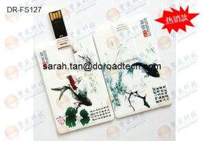 Wholesale Customized Plastic Credit Card USB Flash Drives with Colorful Printing from china suppliers