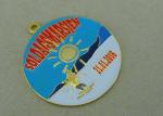 Soft Sports Awards Custom Ribbons Awards Pewter Copper Iron 2D Injection