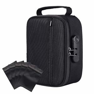 Wholesale Waterproof Smell Proof Case With Lock , Odor Proof Bags For Herbs 8.3x6x3 from china suppliers