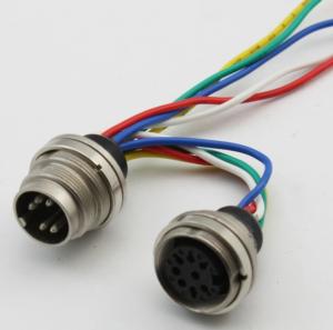 Wholesale Surface Mounted Industrial Automation 8 Pin Straight Orientation AISG Connector from china suppliers