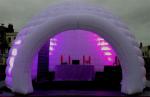 Costomized Outdoor Inflatable Tent With Led Lighting / Printing Inflatable Booth