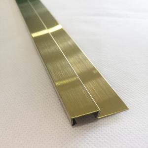 Wholesale Brushed Finish Black Stainless Steel Trim Edge Trim Molding 201 304 316 from china suppliers