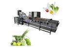 Air Bubble Salmon Fish 4.8KW Seafood Washing Processing Machine