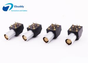 China EPG 0B 5 Pin Lemo B Series Connectors Right Angle PCB Socket EPG.0B.305 on sale