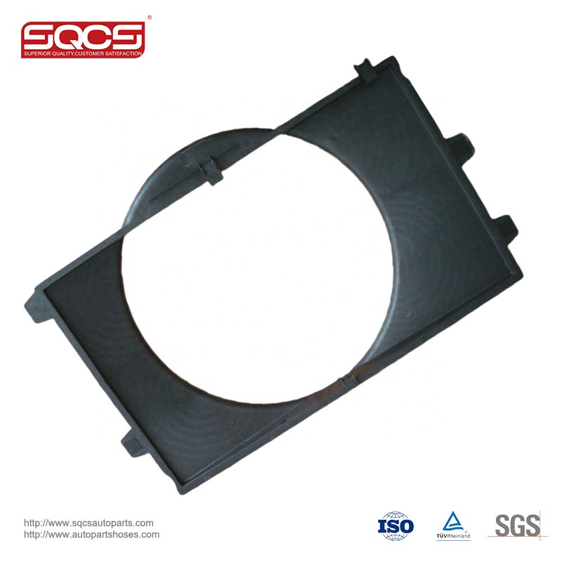 SQCS Auto Parts Black Radiator Fan Shroud OE 9095050000 for MERCEDES Sprinter OM646 W909 For Replace/Repair