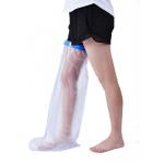 L66cm Long Leg Cast Cover , PVC Plastic Cast Cover For Shower