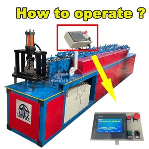 Wholesale How to operate shutter door roll forming machine? from china suppliers