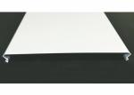 custom C - shaped Closed Aluminium Strip Ceiling Straight Edge For museum /