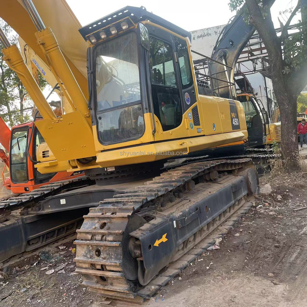 Second Hand 45 Ton Komatsu PC450 Excavator with Original Color and Fuel-Saving System