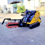 400kg LY850 Stand-Up Skid Steer with Kubota Engine and Various Attachments Hot
