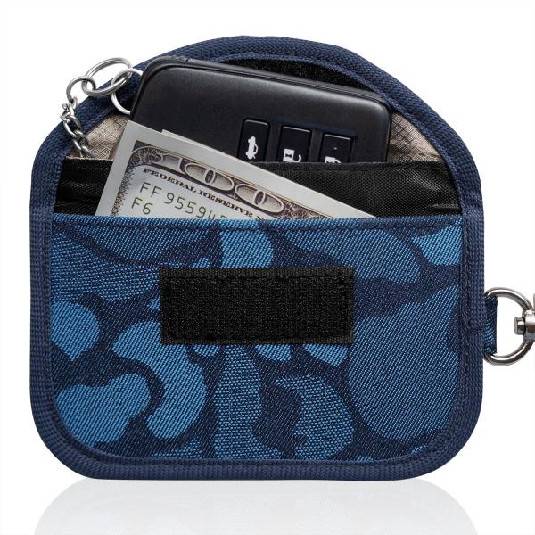 Camouflage Faraday Cage Bagor Car Keys Signal Blocking Pouch Keyless Entry
