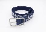 Zinc Alloy Buckle Polyester Webbing Belt 3.5cm Width 100 - 140cm Length