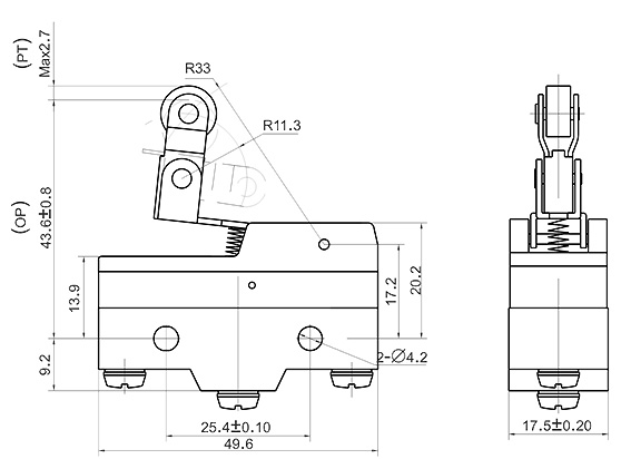 Microswitch LXW-515B