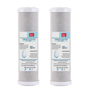 Wholesale CTO Carbon Filter Cartridge for Reverse Osmosis 10 inch Compressed Activated Carbon from china suppliers