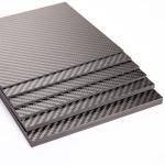 100% 3K Glossy Carbon Fiber Sheet High Temperatures Resistance