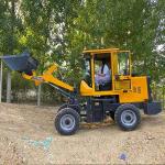 1500kg Mining Wheel Loader Machine 5300*1900*2700mm With Isuzu Axle